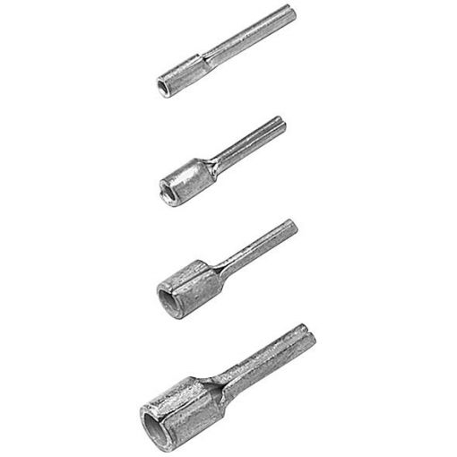 Stiftkabelschuh blank, DIN 46230, für feindrähtige und mehrdrähtige Leiter | Kabelschuhe, Aderendhülsen, Verbinder