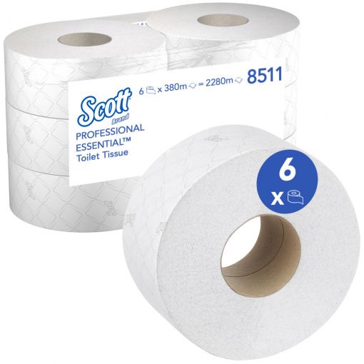 Jumborollen WC-Papier Scott® | Papierhandtücher, Toilettenpapier, Spendersysteme