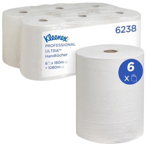 Rollenhandtuch Kleenex® Ultra™, Standard | Papierhandtücher, Toilettenpapier, Spendersysteme