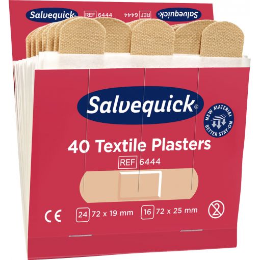 Nachfüllset Salvequick®, Textilpflaster | Erste Hilfe
