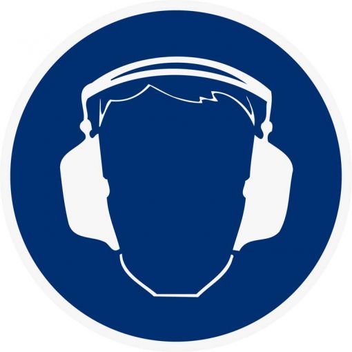 Gebotsschild „Gehörschutz tragen“ | Schutzschilder, Warnhinweise