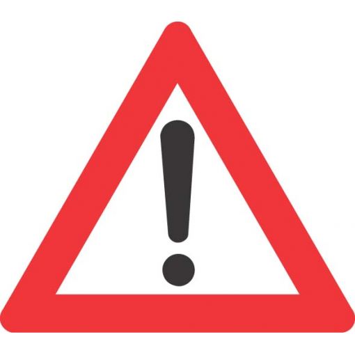 Gefahrenzeichen § 50/16 „Andere Gefahren“ | Baustellenverkehrszeichen, Straßenverkehrszeichen