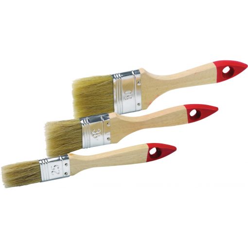 Flachpinsel-Set 3-teilig | Handwerkzeug Maler