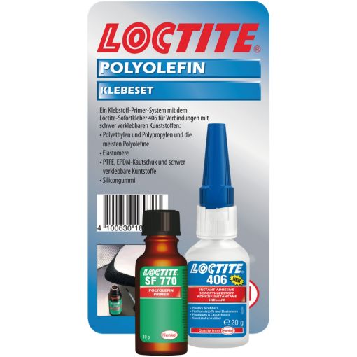 Sofortklebstoff-Set LOCTITE® Klebstoff 406 und Primer SF 770 kaufen - im  Haberkorn Online-Shop