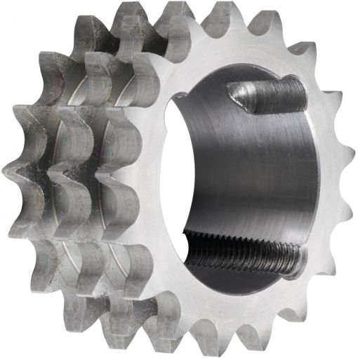 Kettenrad Taperlock, 16B-3 triplex, 1&quot; x 17,02 mm | Kettenräder, Kettenradscheiben