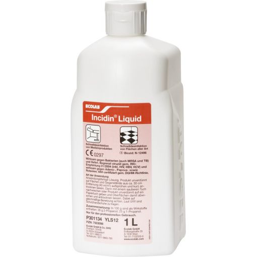 Flächendesinfektionsmittel Incidin® Liquid | Wischtücher, Putzpapier