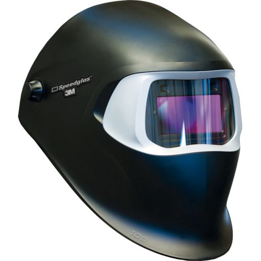 Schweißmaske 3M™ Speedglas™ 100, Standard schwarz, mit Automatik-Schweißfilter 100V | Schweißhelme, Schweißmasken