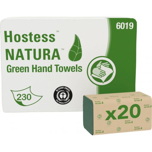 Falthandtuch Hostess™ NATURA™ | Papierhandtücher, Toilettenpapier, Spendersysteme