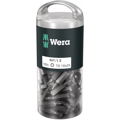 Bit-Großpack für Torx®-Schrauben 1/4&quot;, 25 mm, zähhart, 100 Stück | Bitsätze, Bits, Bithalter