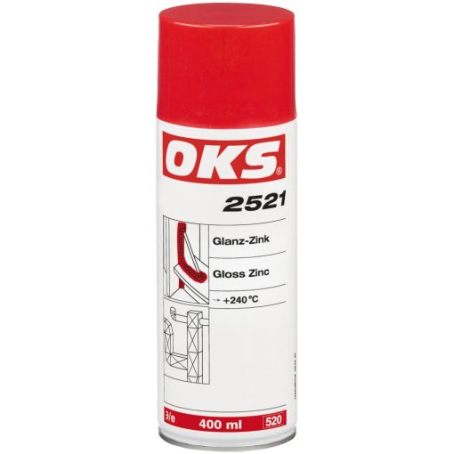 Glanz-Zink-Spray OKS® 2521 | Korrosionsschutz