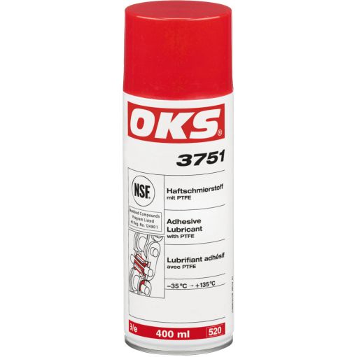 Haftschmierstoff OKS® 3751, PTFE, MOSH-/MOAH-frei | Lebensmittelechte Schmieröle