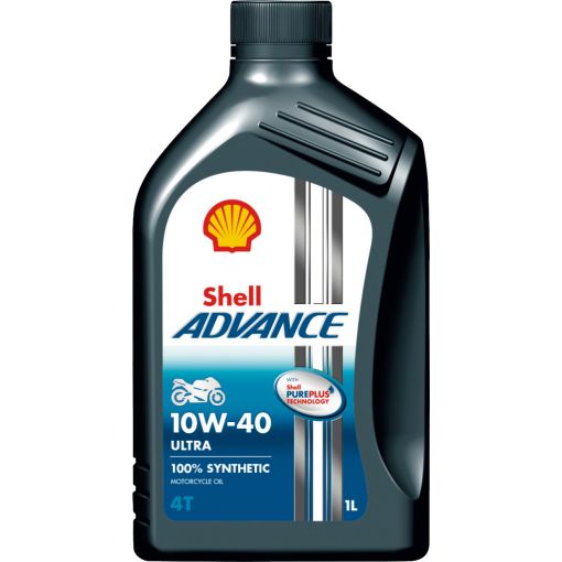 Zweirad-Motoröl Shell Advance 4T Ultra 10W-40 | Motoröle für Motorrad, Roller, Moped