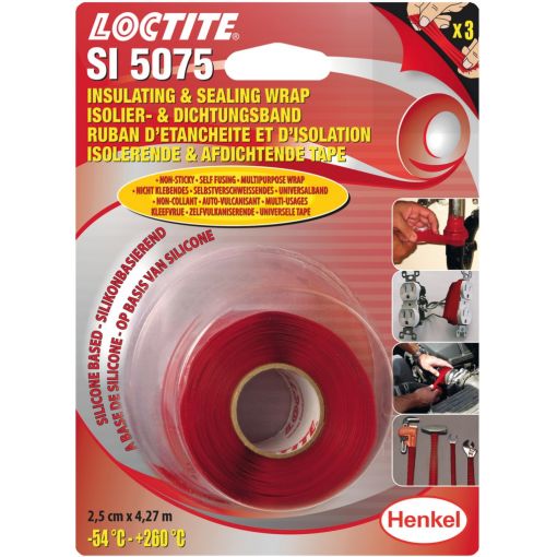 Isolier- &amp; Dichtungsband Loctite SI 5075 | Notfall-Reparatur-Produkte