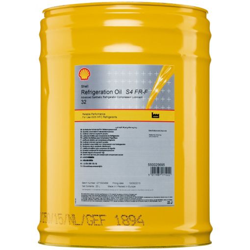 Kältemaschinenöl Shell Refrigeration Oil S4 FR-F 32 | Kältemaschinenöle