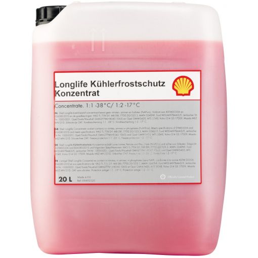 Shell Kühlerfrostschutz Longlife Konzentrat kaufen - im Haberkorn  Online-Shop