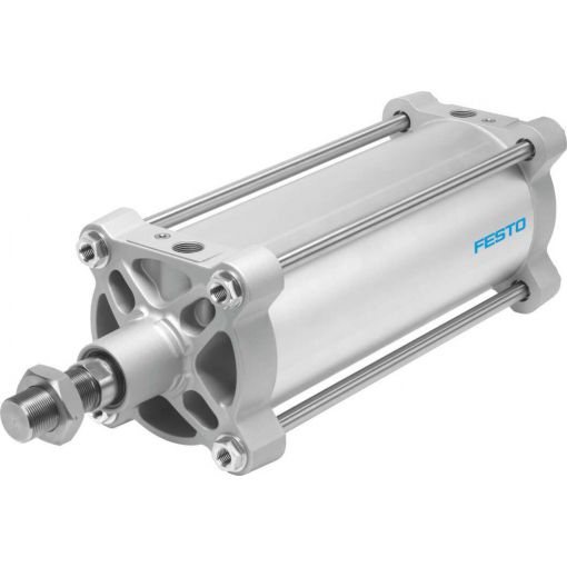 Normzylinder DSBG, AG, Dämpfung PPV-A-N3, Kolbendurchmesser 160 mm, Festo | Kolbenstangenzylinder