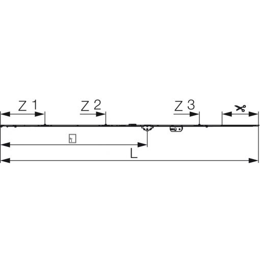Dreh-Kipp-Getriebe Multi-Matic Sonder-DM für PZ fix i.S. sperrbar | Dreh-Kippbeschläge Maco Multi Matic