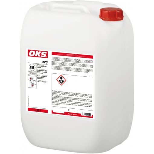 Universalöl für die Lebensmitteltechnik OKS® 370 | Lebensmittelechte Schmieröle
