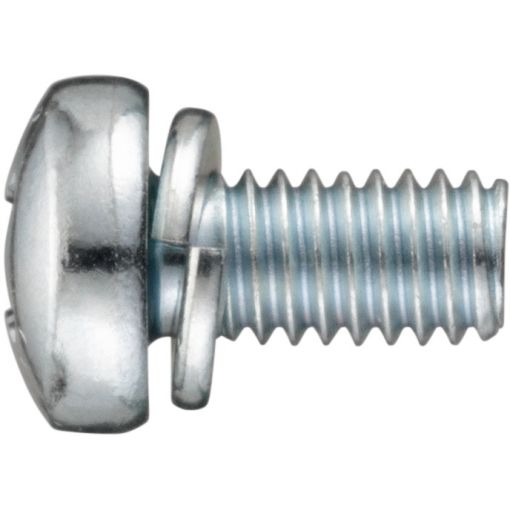 Linsenkombischrauben mit KS-H, DIN 7985 Z4, Stahl 4.8, verzinkt | Metrische Schrauben