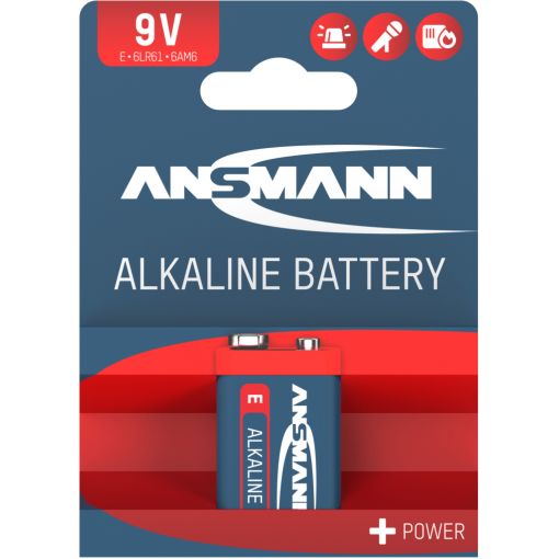 Batterie, ALKALINE RED, Ansmann | Batterien, Batterieladegeräte