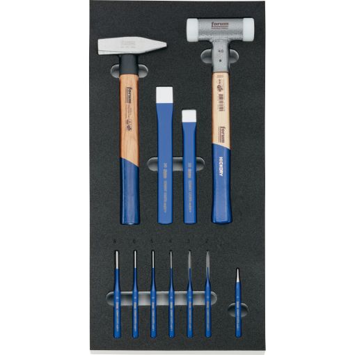 Werkzeugmodul S&#039;n&#039;S, für Lista Schubladen, Hammer/Splintentreiber/Meißel | Werkstattwagen, Montagerollen