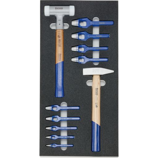 Werkzeugmodul S&#039;n&#039;S, für Lista Schubladen, Hammer/Henkellocheisen | Werkstattwagen, Montagerollen