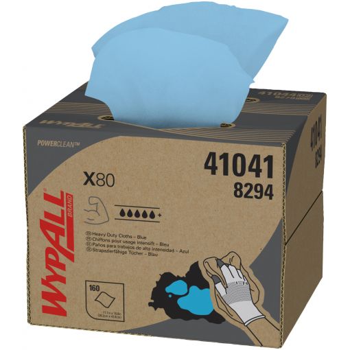 Wischtuch WypAll® X80 Power Clean™, BRAG™ Box | Wischtücher, Putzpapier