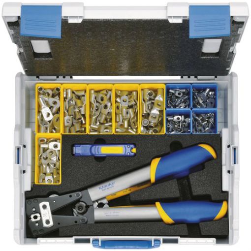 Sortimentskasten L-BOXX 65 B für Elektroinstallation | Kabelschuhe, Aderendhülsen, Verbinder