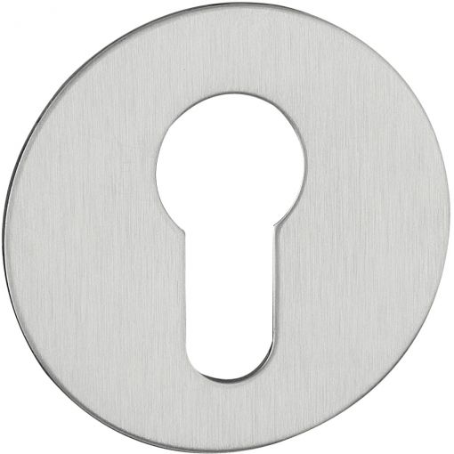 Schlüsselrosette piatto, rund, Edelstahl | Türdrücker, Türknöpfe Edelstahl