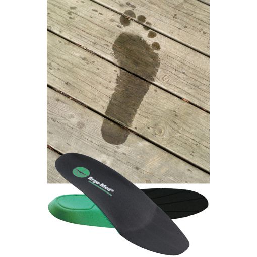 Einlagesohle Ergo-Med® green für Platt-/Senkfüße | Socken, Schuhzubehör