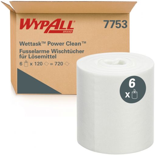 Wischtuch WypAll® Wettask™, fusselarm | Wischtücher, Putzpapier