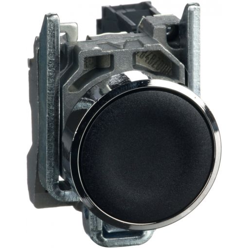 Drucktaster XB4 komplett, Metall, 22 mm, rund, bündig | Befehl-Meldegeräte