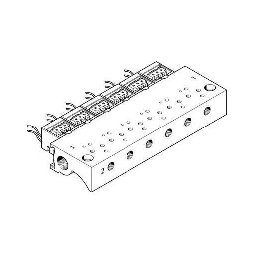 Batterieblock MHA1-P -M3-PI, Festo | Zubehör für Ventile