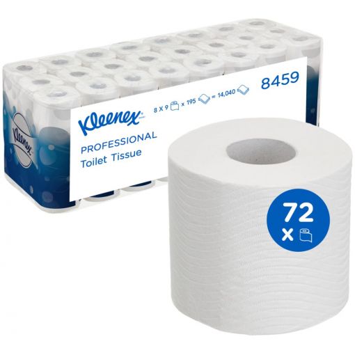 Kleinrollen WC-Papier Kleenex® ICON™ | Papierhandtücher, Toilettenpapier, Spendersysteme
