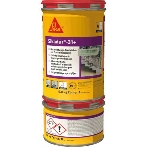 Klebe- und Reparaturmörtel Sikadur®-31+ Rapid, 2K | Mörtel, Korrosionsschutz, Bitumenbeschichtung