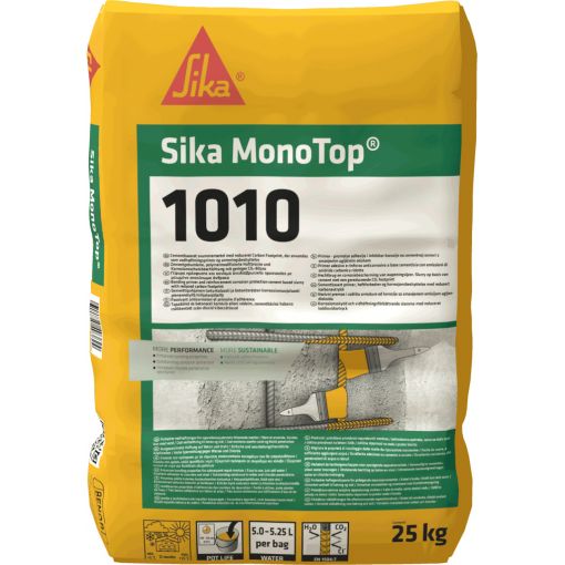 Bewehrungskorrosionsschutz und Haftbrücke Sika MonoTop®-1010, 1K | Mörtel, Korrosionsschutz, Bitumenbeschichtung