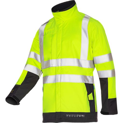 Warnschutz-Softshell-Jacke Playford mit Störlichtbogenschutz | Multinorm Arbeitskleidung, Flammschutzkleidung