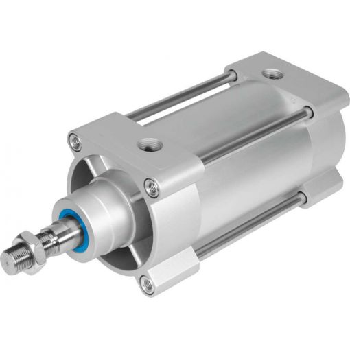 Normzylinder DSBG, AG, Dämpfung PPS-A-N3,Kolbendurchmesser 100 mm, Festo | Kolbenstangenzylinder