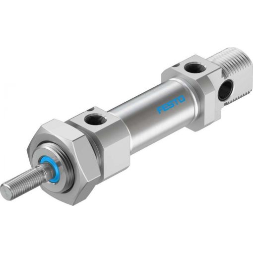Normzylinder DSNU-PPV-A, AG, metrisch, Kolbendurchmesser 20 mm, Festo | Kolbenstangenzylinder