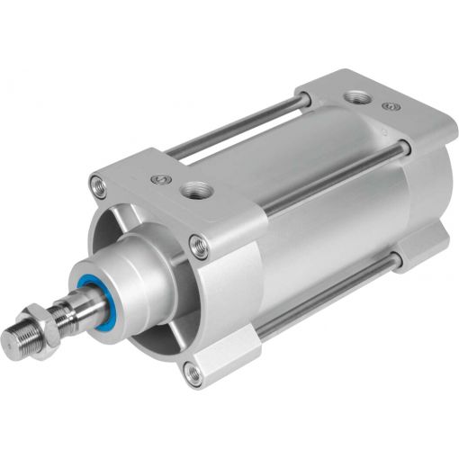 Normzylinder DSBG, AG, Dämpfung PPV-A-N3, Kolbendurchmesser 80 mm, Festo | Kolbenstangenzylinder