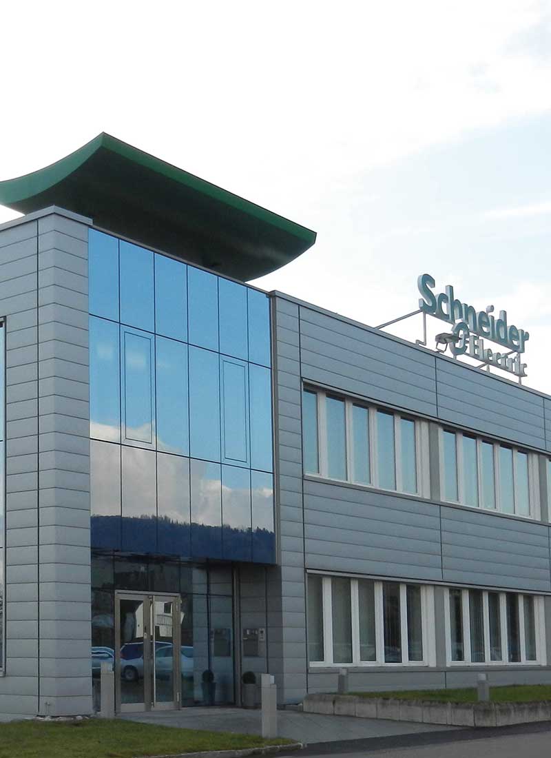 Firmengebäude von Schneider Electric