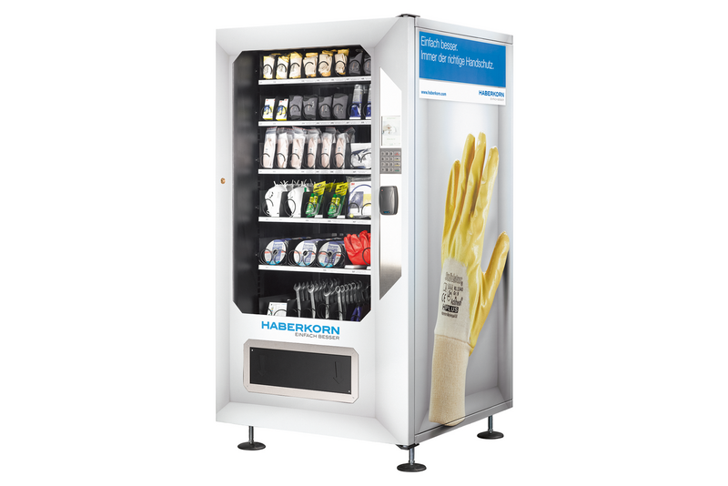 Der Haberkorn Ausgabeautomat für Ihre Arbeitsschutz-Produkte