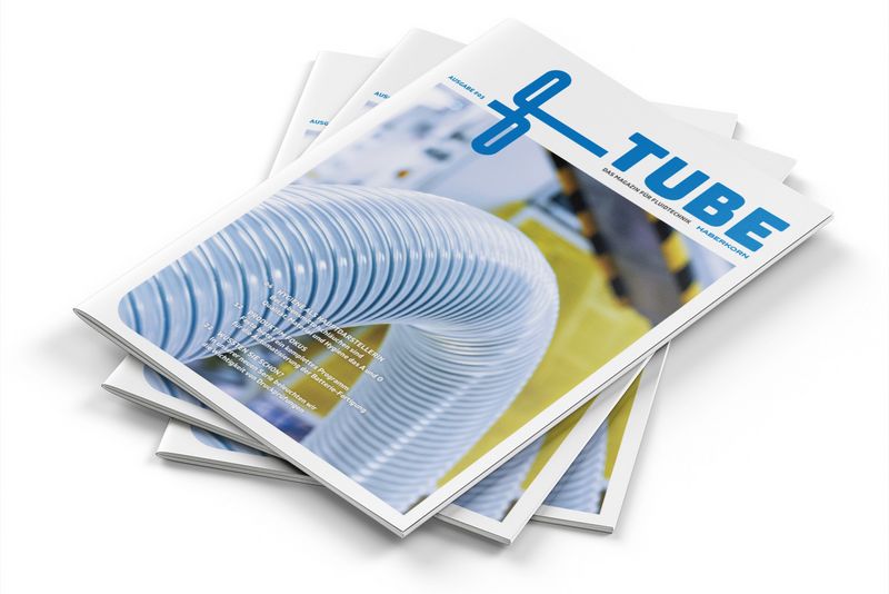 Mockup TUBE #3 - Magazin für Fluidtechnik von Haberkorn