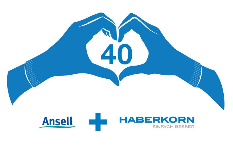 40 Jahre Partnerschaft zwischen Ansell und Haberkorn
